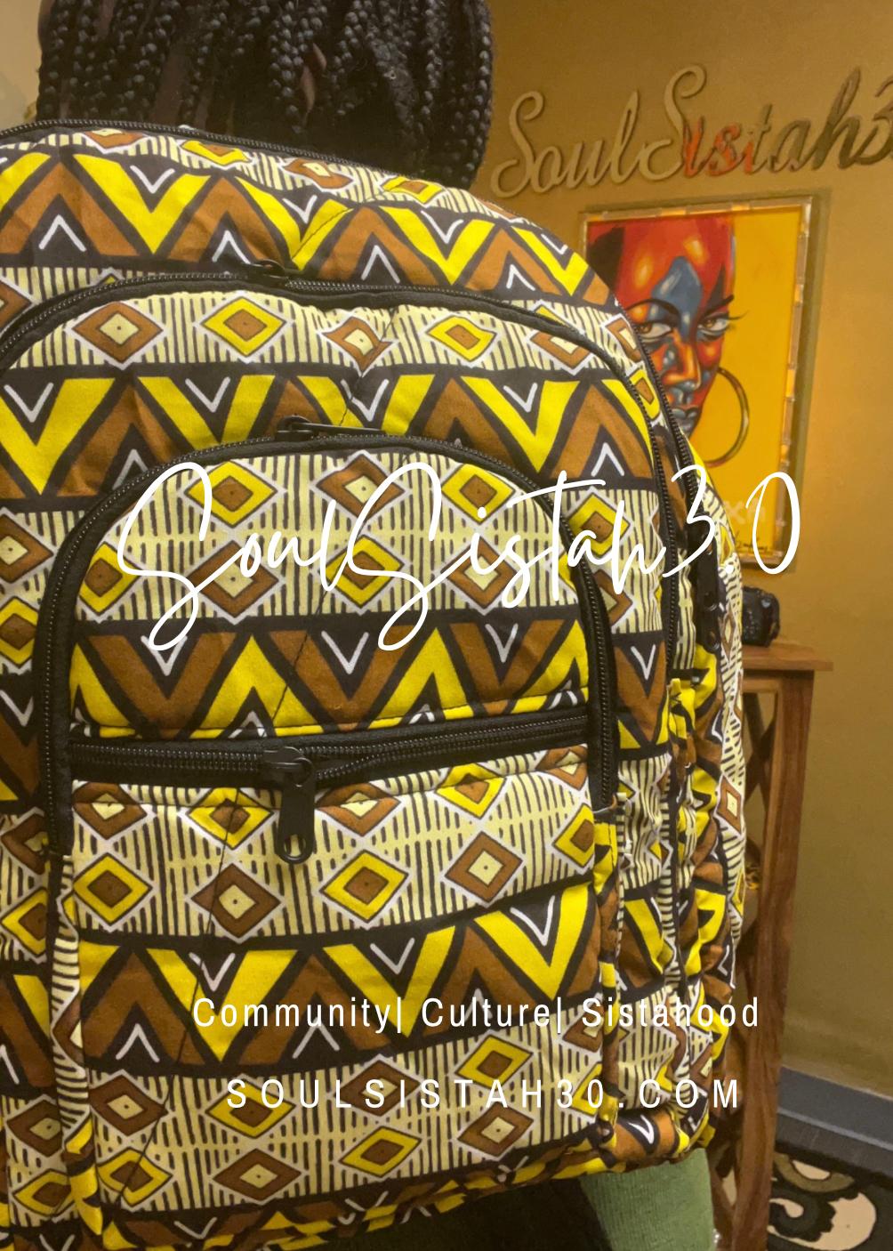 Ankara Ghana Backpack