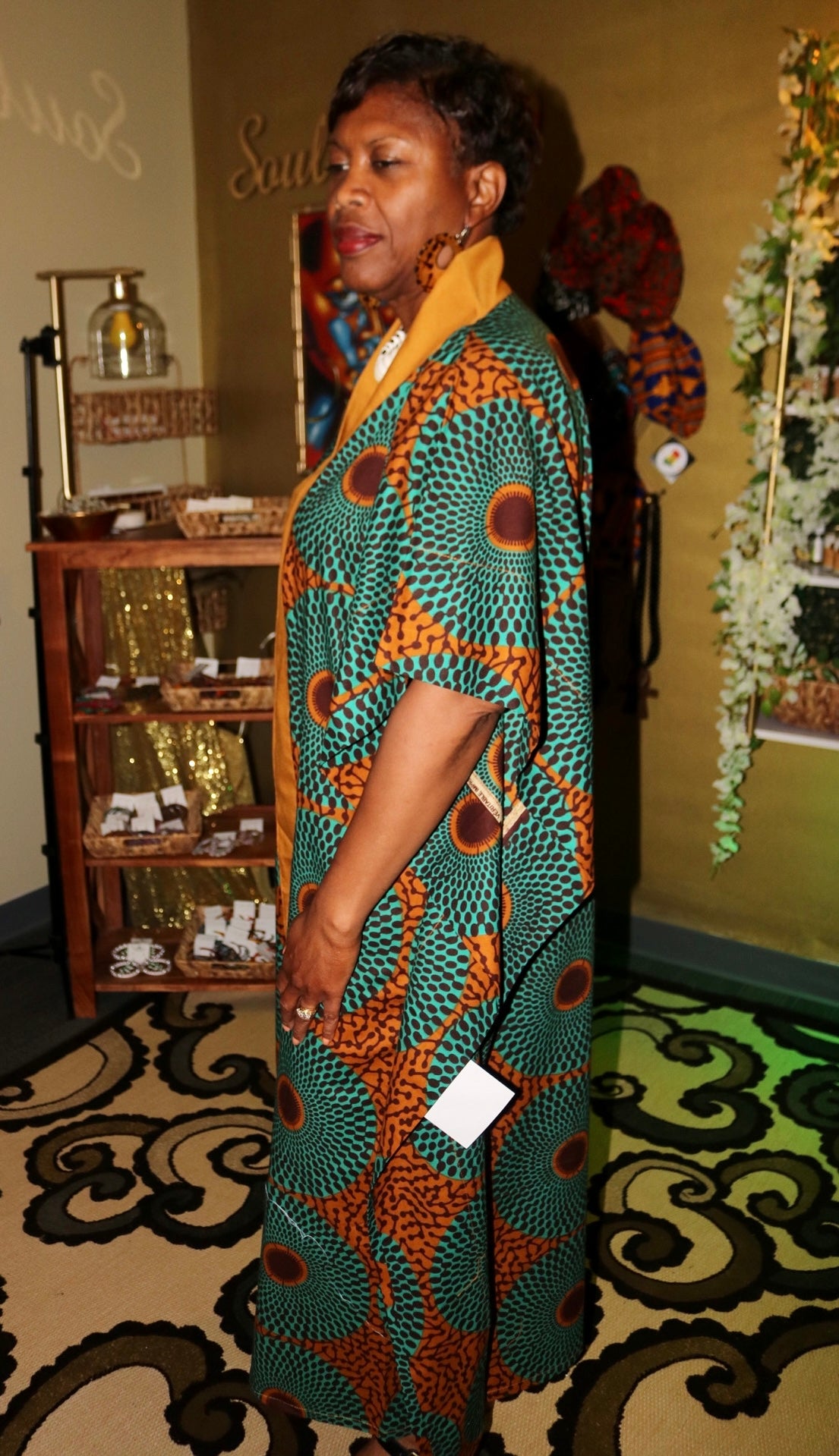 Royalty Record Ankara Dress