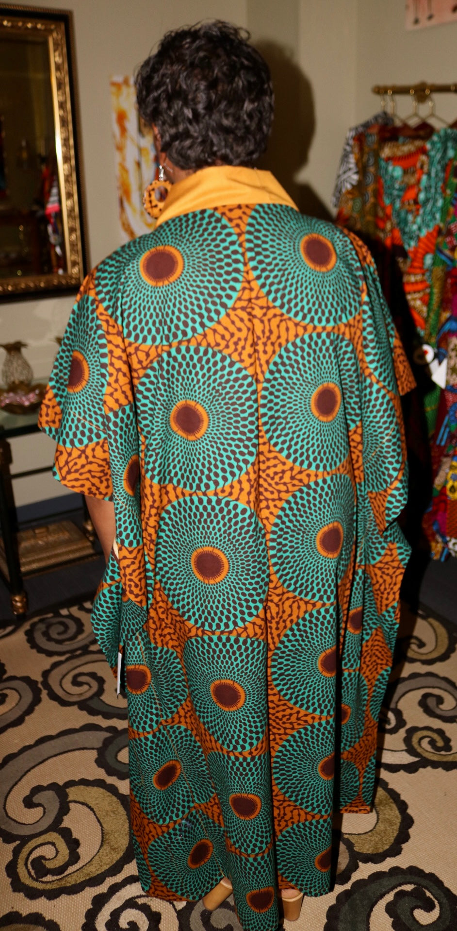 Royalty Record Ankara Dress