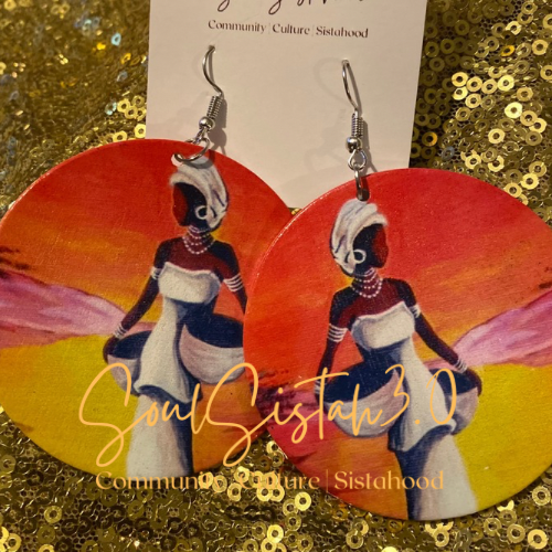 Sistah Queen Earrings