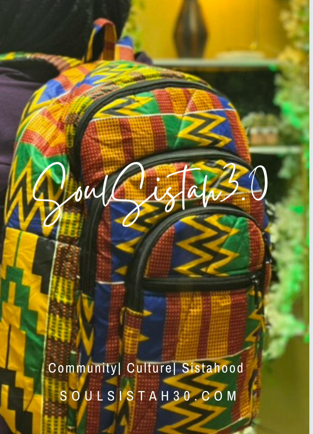Ankara Ghana Backpack