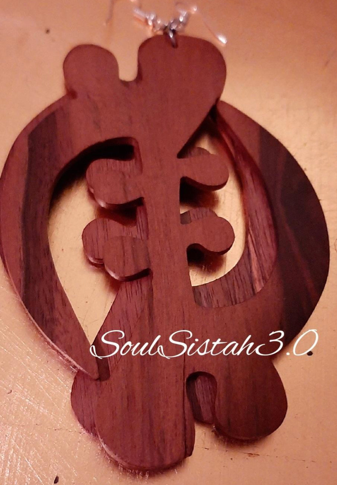 Gye Nyame Earrings- Large