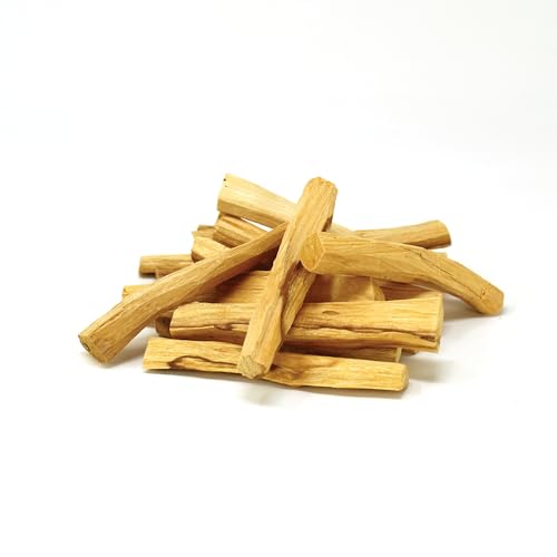 NIRDOSH - Palo Santo Sticks Bulk - Incense Wood PALITO from Ecuador - 15 Wood Sticks 3.94 in - Original and Natural Palo Santo Incense Sticks for Yoga and Meditation - Bursera Graveolens