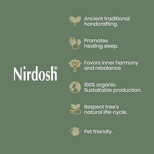 NIRDOSH - Palo Santo Sticks Bulk - Incense Wood PALITO from Ecuador - 15 Wood Sticks 3.94 in - Original and Natural Palo Santo Incense Sticks for Yoga and Meditation - Bursera Graveolens