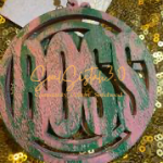Pinky and Green Boss Earrings