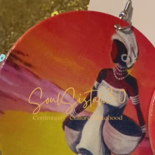 Sistah Queen Earrings